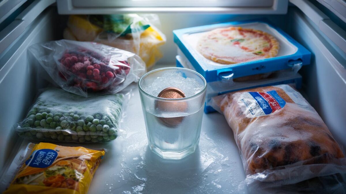 Der kleine Trick mit einer Münze im Gefrierfach, der zeigt, ob ein Stromausfall deine Lebensmittel aufgetaut hat